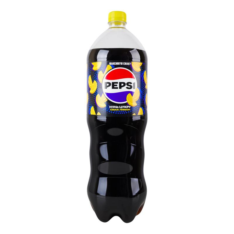 Напій сильногаз. Pepsi  Zero Lemon 1.75 л 